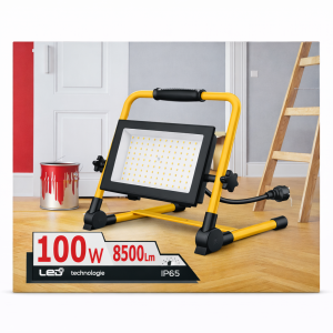 Lampa LED z uchwytem i stopką 100W